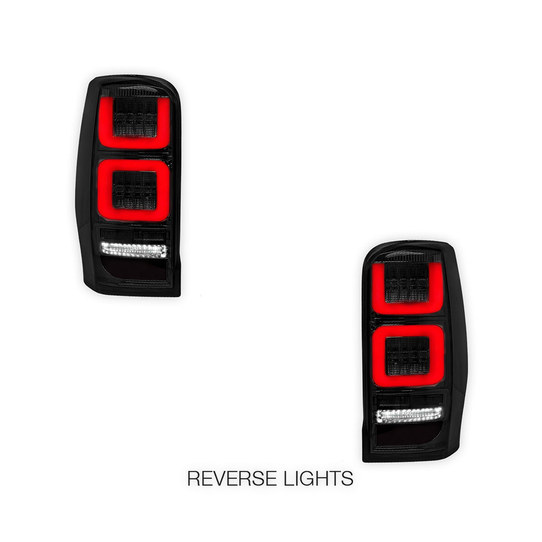 Mitsubishi Triton MR (2019 - 2022) Sequential Smoked Full LED Tail Lights LH + RH