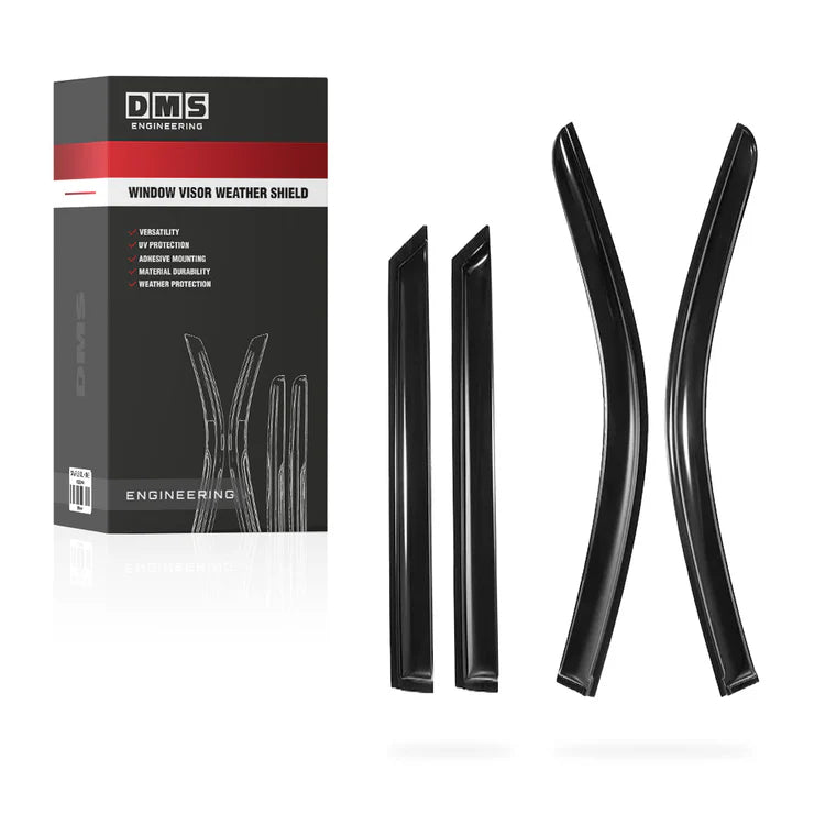 Infiniti QX80 Z62 (2015 - 2019) Front and Rear Window Visor Weather Shields